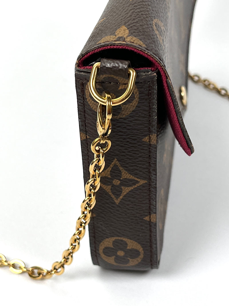 LOUIS VUITTON - FELICIE POCHETTE IN MONOGRAM CANVAS