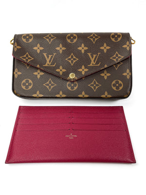 LOUIS VUITTON - FELICIE POCHETTE IN MONOGRAM CANVAS – RE.LUXE AU