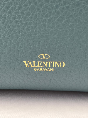 VALENTINO - ROCKSTUD VERTICAL CROSS BODY BAG AMADEUS BLUE