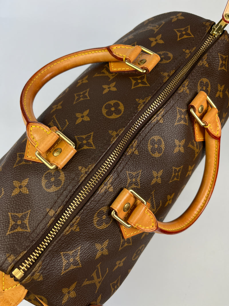 LOUIS VUITTON - MONOGRAM SPEEDY 30 - VINTAGE YR 1998