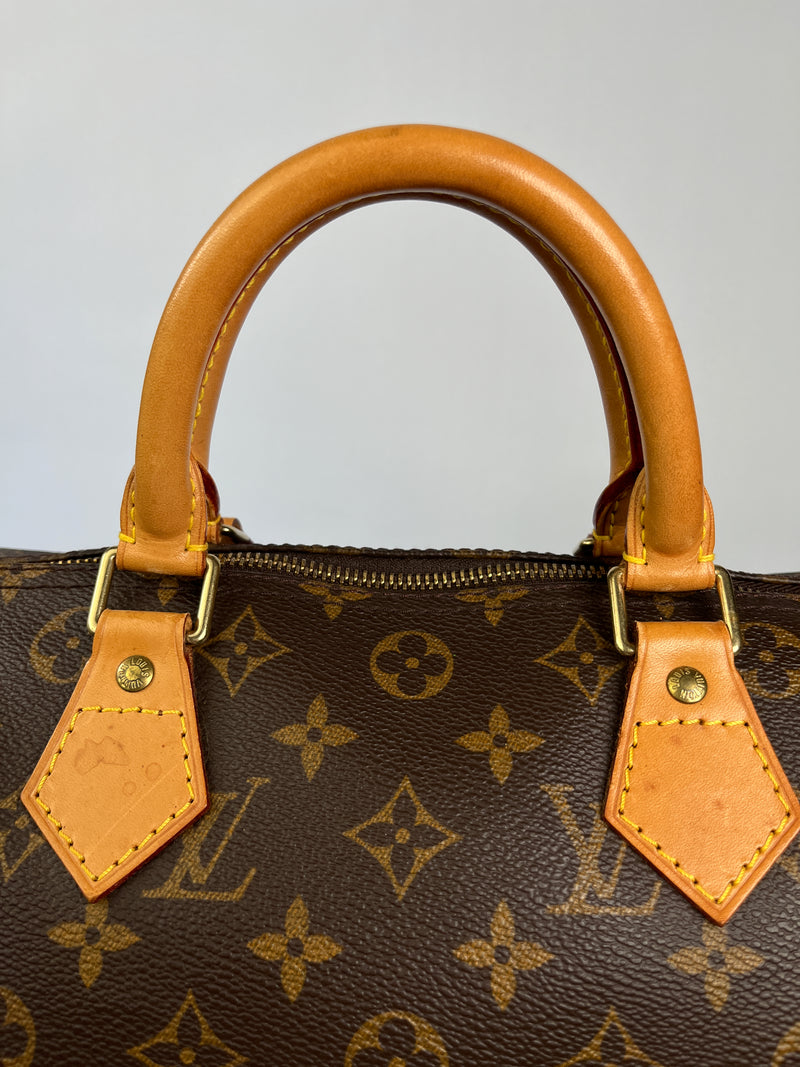 LOUIS VUITTON - MONOGRAM SPEEDY 30 - VINTAGE YR 1998