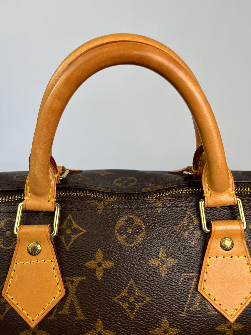 LOUIS VUITTON - MONOGRAM SPEEDY 30 - VINTAGE YR 1998