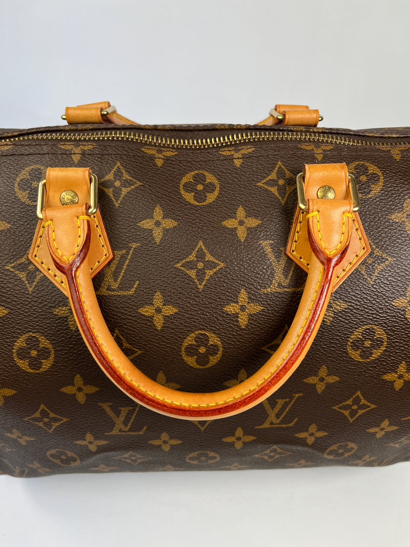 LOUIS VUITTON - MONOGRAM SPEEDY 30 - VINTAGE YR 1998