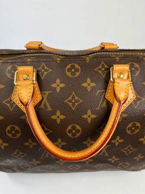 LOUIS VUITTON - MONOGRAM SPEEDY 30 - VINTAGE YR 1998