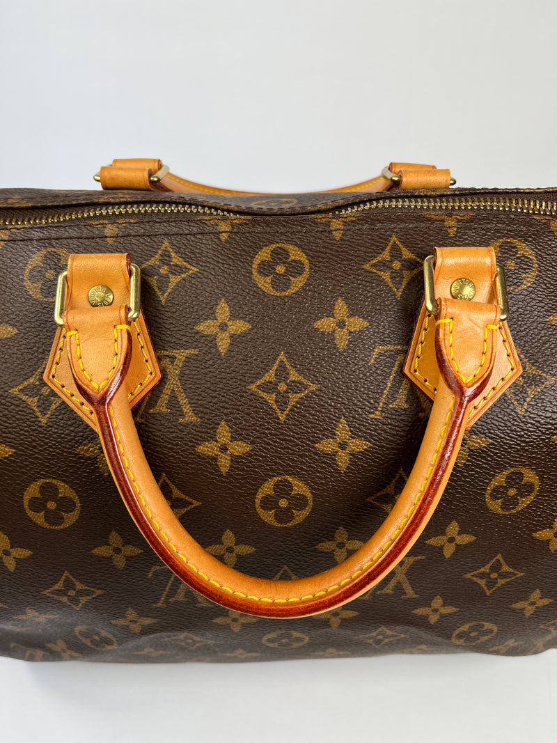 LOUIS VUITTON - MONOGRAM SPEEDY 30 - VINTAGE YR 1998