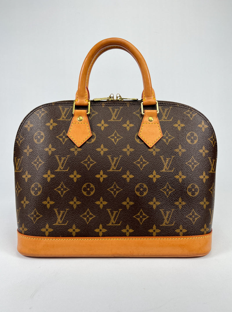 LOUIS VUITTON - ALMA PM HANDBAG MONOGRAM CANVAS - YR 1997