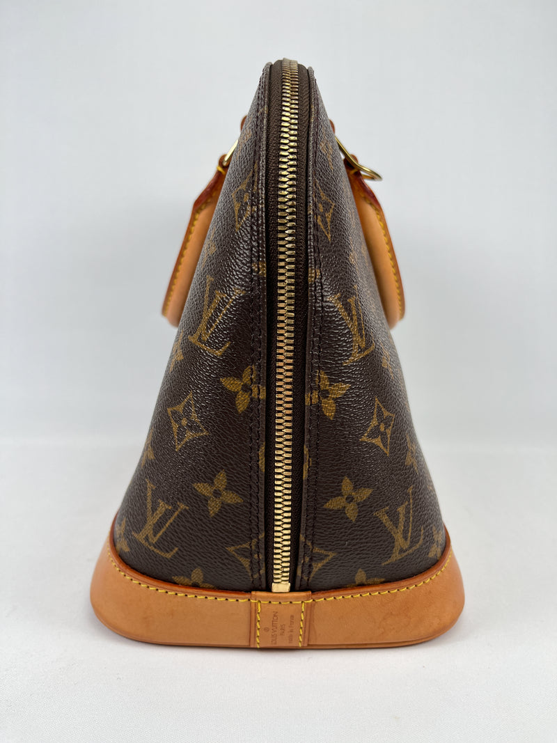 LOUIS VUITTON - ALMA PM HANDBAG MONOGRAM CANVAS - YR 1997