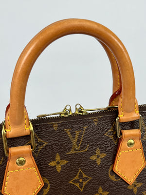 LOUIS VUITTON - ALMA PM HANDBAG MONOGRAM CANVAS - YR 1997