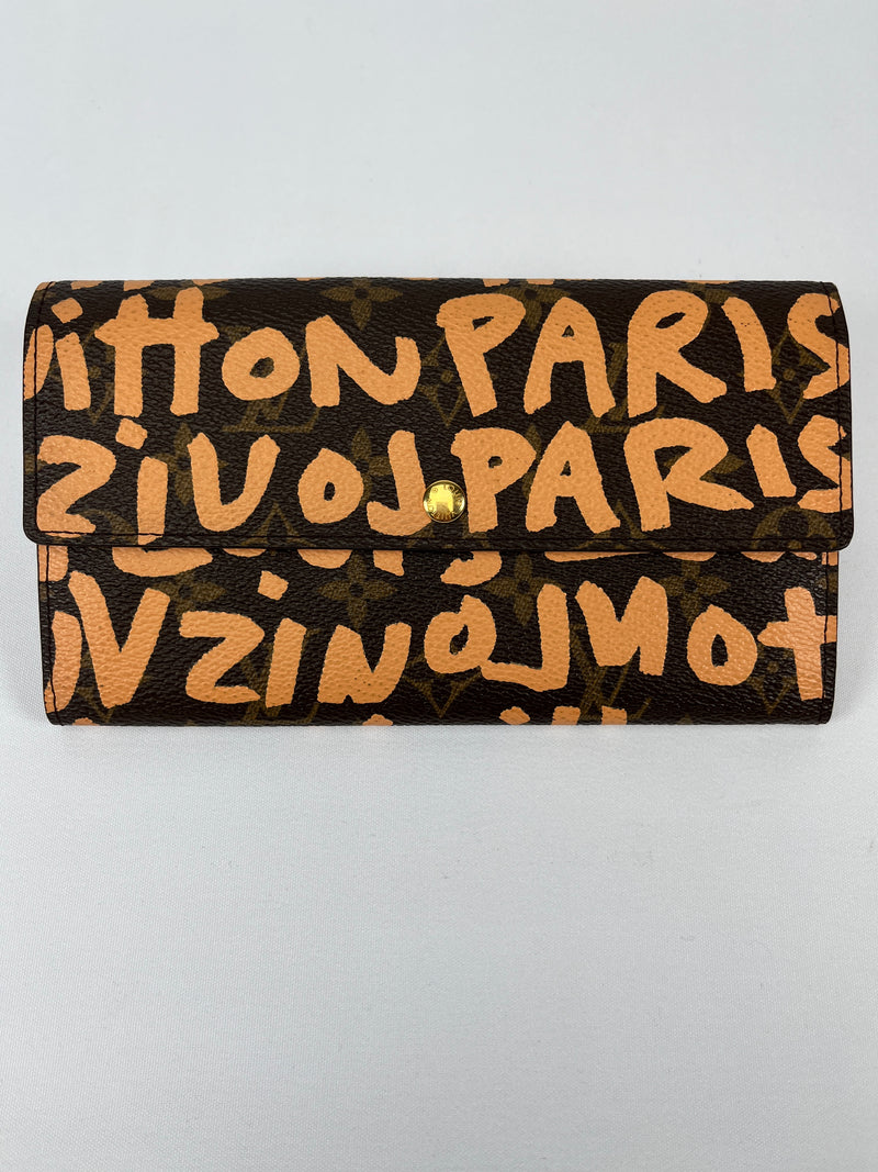 LOUIS VUITTON - STEPHEN SPROUSE X LOUIS VUITTON GRAFFITI WALLET