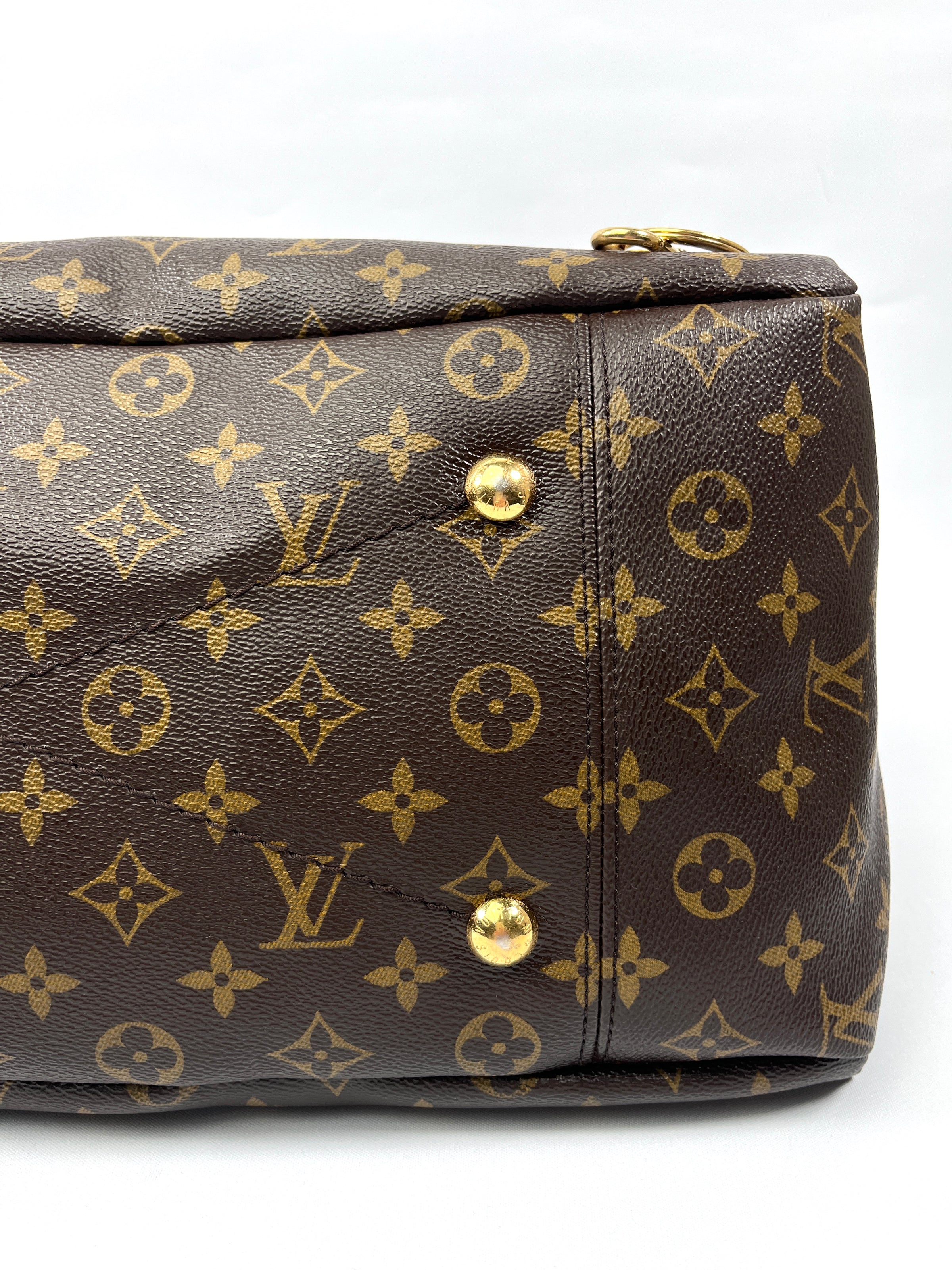 Louis Vuitton - Authenticated Artsy Handbag - Leather Brown for Women, Very Good Condition