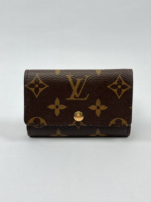 LOUIS VUITTON - MULTICLES 6 KEY HOLDER MONOGRAM CANVAS