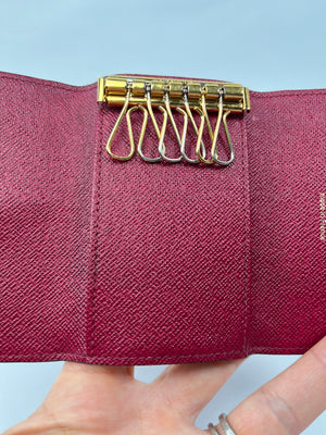 LOUIS VUITTON - MULTICLES 6 KEY HOLDER MONOGRAM CANVAS