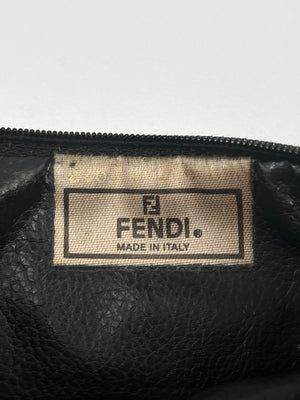 FENDI - PEQUIN STRIPE ZIP POUCH - VINTAGE