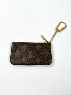 LOUIS VUITTON - POCHETTE CLES KEY CASE IN MONOGRAM CANVAS