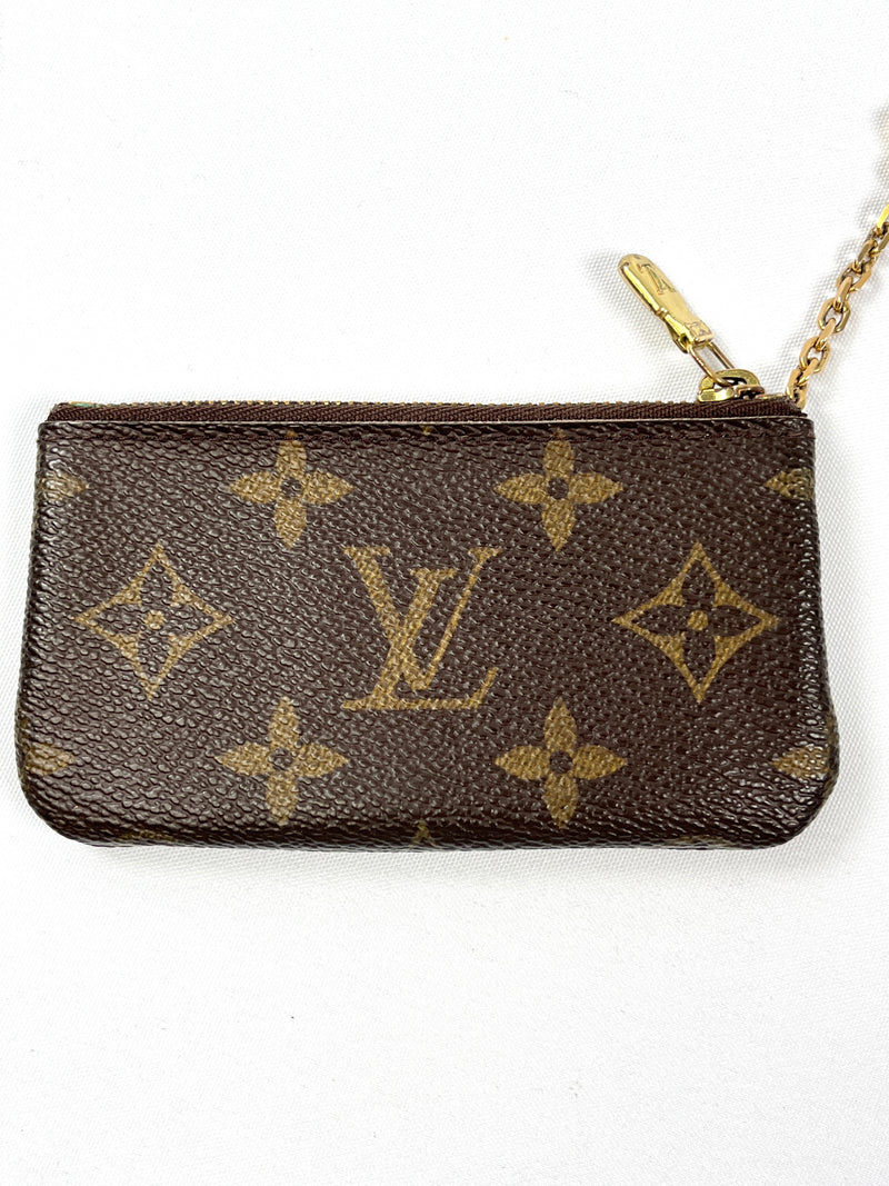 LOUIS VUITTON - POCHETTE CLES KEY CASE IN MONOGRAM CANVAS