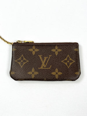 LOUIS VUITTON - POCHETTE CLES KEY CASE IN MONOGRAM CANVAS
