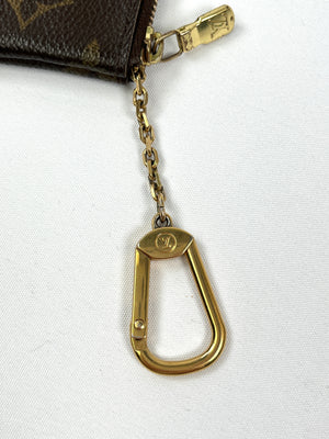 LOUIS VUITTON - POCHETTE CLES KEY CASE IN MONOGRAM CANVAS