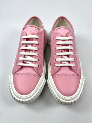 LOUIS VUITTON - SQUAD SNEAKER IN ROSE - SZ 37 WORN ONCE