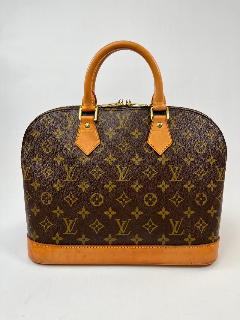 LOUIS VUITTON - ALMA PM HANDBAG MONOGRAM CANVAS - YR 1996