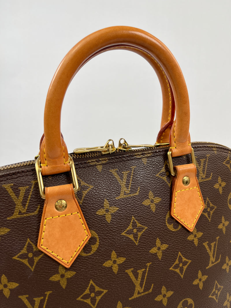 LOUIS VUITTON - ALMA PM HANDBAG MONOGRAM CANVAS - YR 1996