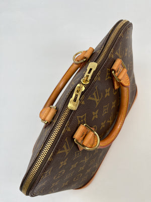 LOUIS VUITTON - ALMA PM HANDBAG MONOGRAM CANVAS - YR 1996