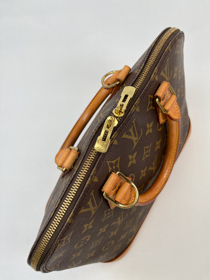 LOUIS VUITTON - ALMA PM HANDBAG MONOGRAM CANVAS - YR 1996