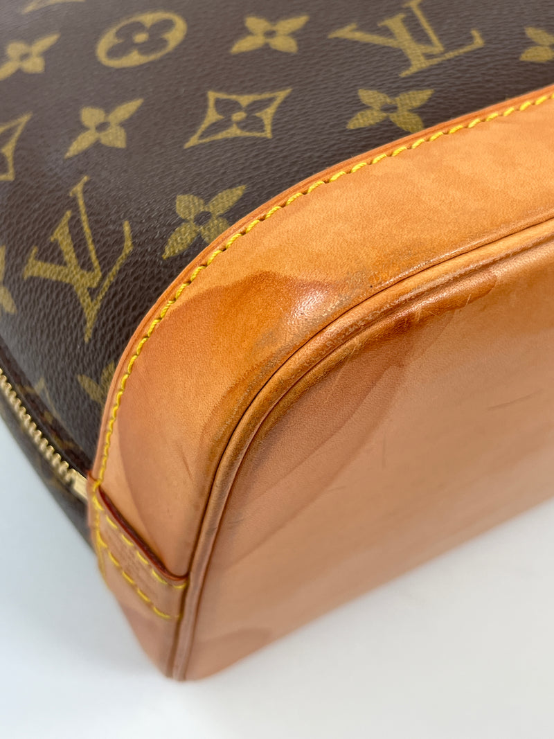 LOUIS VUITTON - ALMA PM HANDBAG MONOGRAM CANVAS - YR 1996