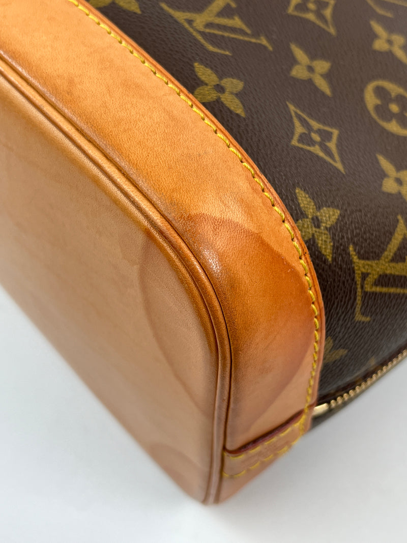 LOUIS VUITTON - ALMA PM HANDBAG MONOGRAM CANVAS - YR 1996