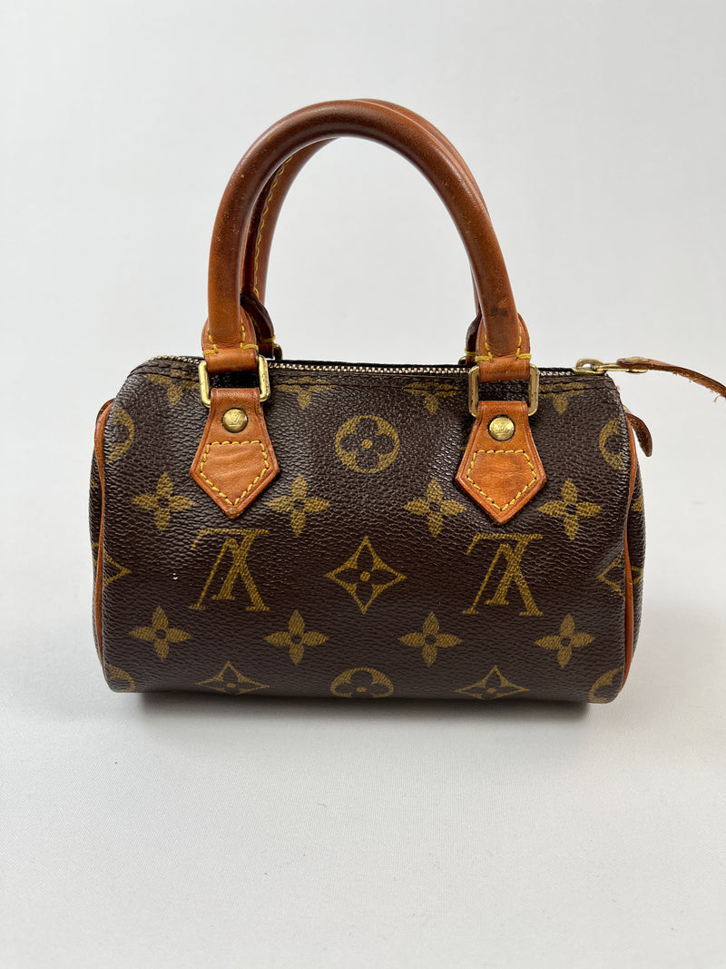 LOUIS VUITTON - MINI SPEEDY HL BAG VINTAGE *RARE* - YR 2001