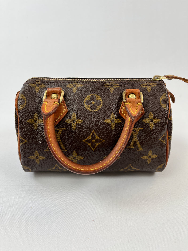 LOUIS VUITTON - MINI SPEEDY HL BAG VINTAGE *RARE* - YR 2001