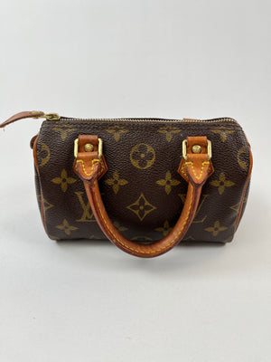 LOUIS VUITTON - MINI SPEEDY HL BAG VINTAGE *RARE* - YR 2001