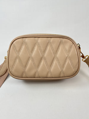 BALLY - DENNI LEATHER MINI BAG BLUSH PINK - NEW