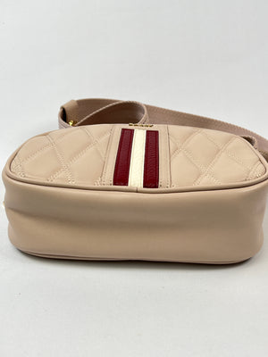 BALLY - DENNI LEATHER MINI BAG BLUSH PINK - NEW