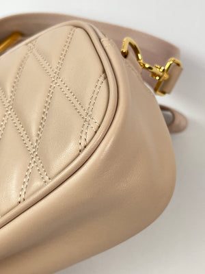 BALLY - DENNI LEATHER MINI BAG BLUSH PINK - NEW