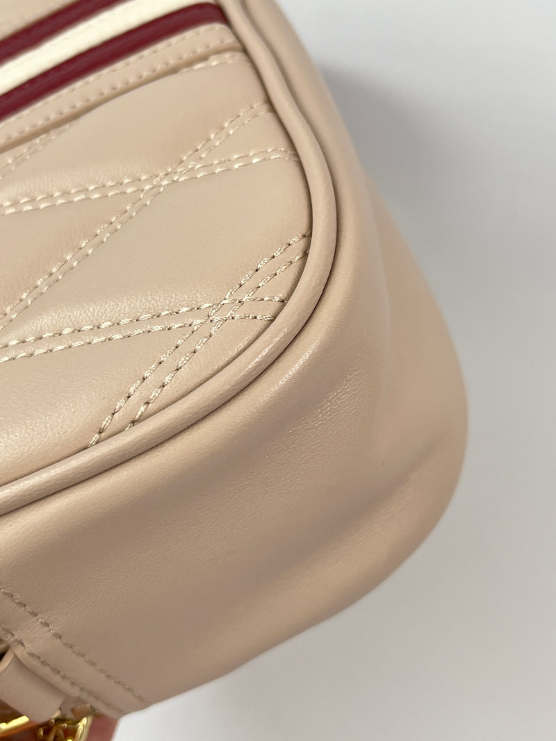 BALLY - DENNI LEATHER MINI BAG BLUSH PINK - NEW