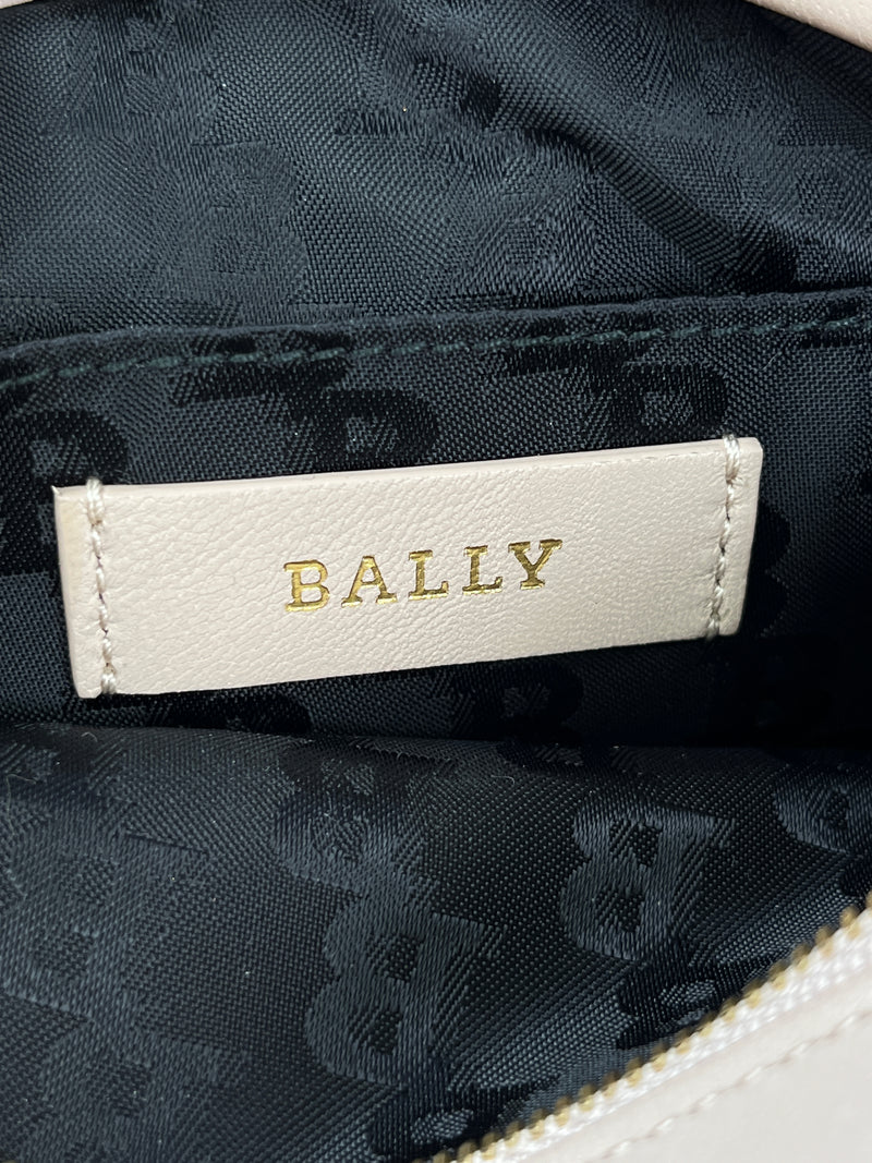 BALLY - DENNI LEATHER MINI BAG BLUSH PINK - NEW