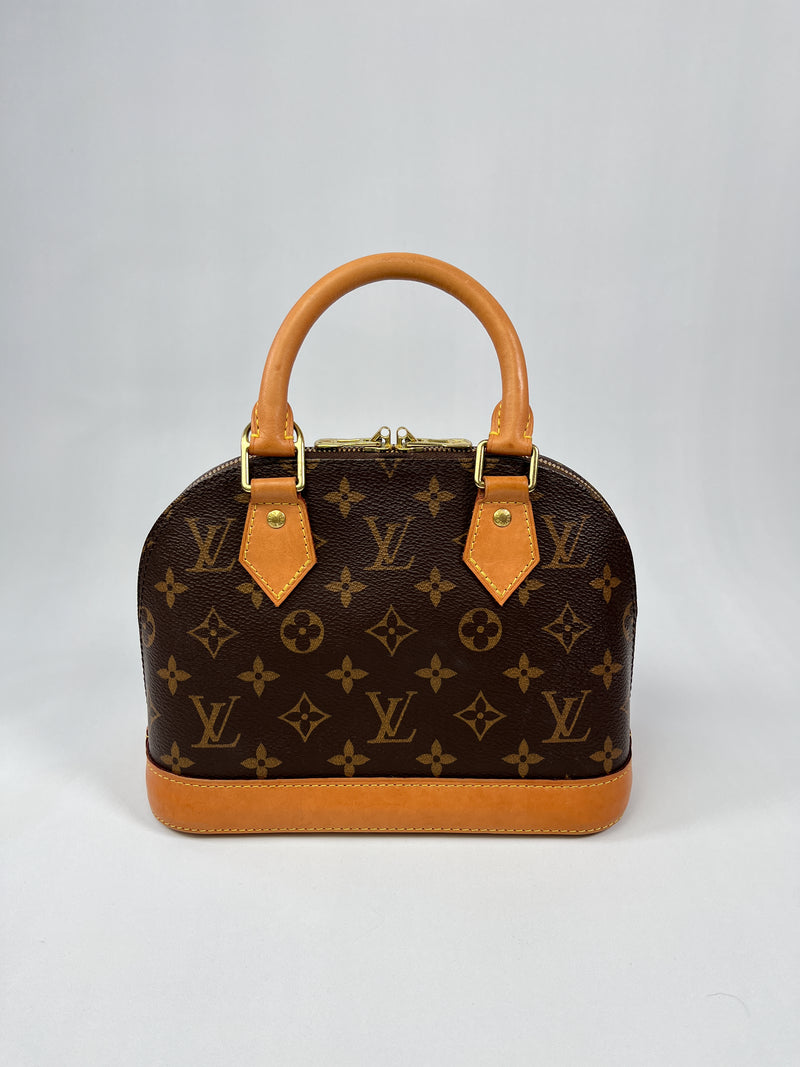 LOUIS VUITTON - ALMA BB IN MONOGRAM CANVAS