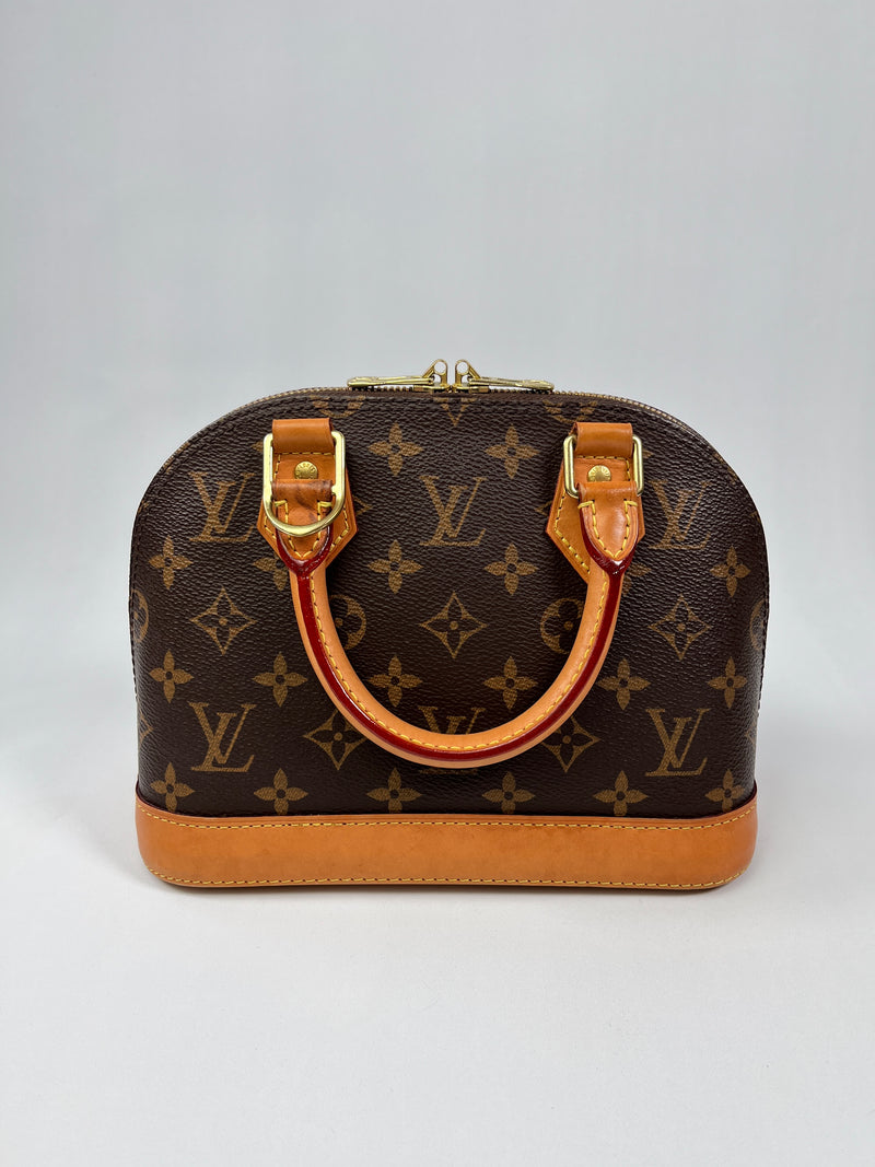 LOUIS VUITTON - ALMA BB IN MONOGRAM CANVAS