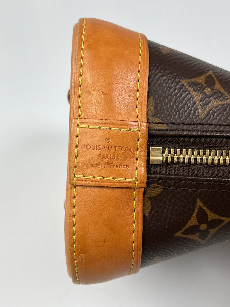 LOUIS VUITTON - ALMA BB IN MONOGRAM CANVAS