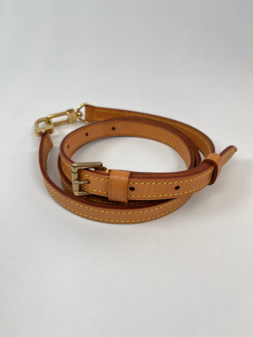 LOUIS VUITTON - VACHETTA LEATHER SHOULDER/CROSSBODY STRAP