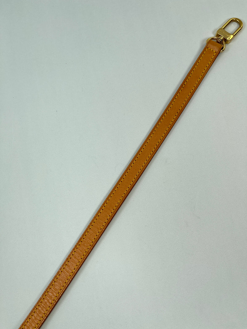 LOUIS VUITTON - VACHETTA LEATHER SHOULDER/CROSSBODY STRAP