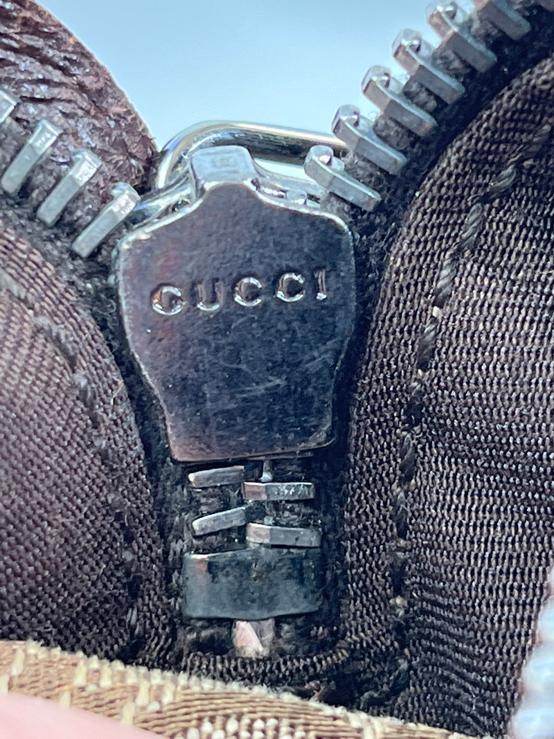 GUCCI - BEIGE GG CANVAS BELT BAG