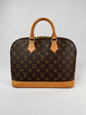 LOUIS VUITTON - ALMA PM HANDBAG MONOGRAM CANVAS - YR 2001