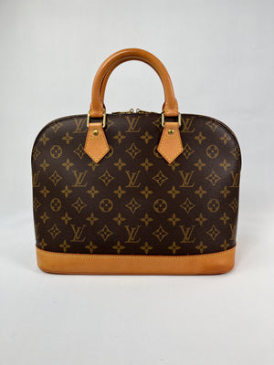 LOUIS VUITTON - ALMA PM HANDBAG MONOGRAM CANVAS - YR 2001