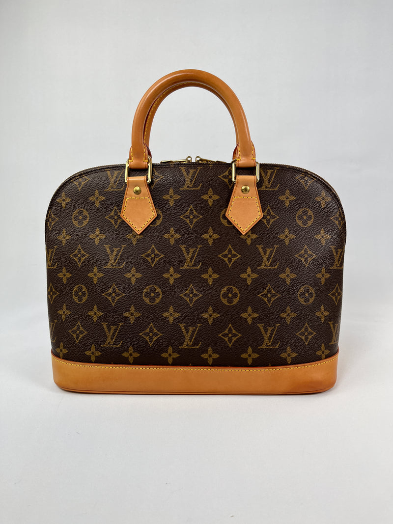 LOUIS VUITTON - ALMA PM HANDBAG MONOGRAM CANVAS - YR 2001