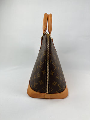 LOUIS VUITTON - ALMA PM HANDBAG MONOGRAM CANVAS - YR 2001