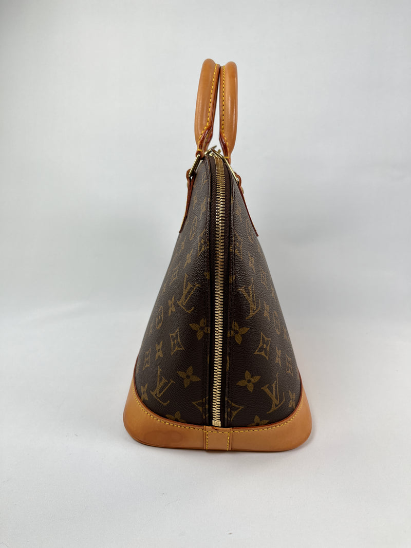 LOUIS VUITTON - ALMA PM HANDBAG MONOGRAM CANVAS - YR 2001
