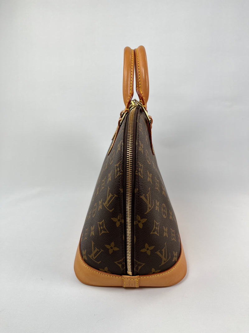LOUIS VUITTON - ALMA PM HANDBAG MONOGRAM CANVAS - YR 2001