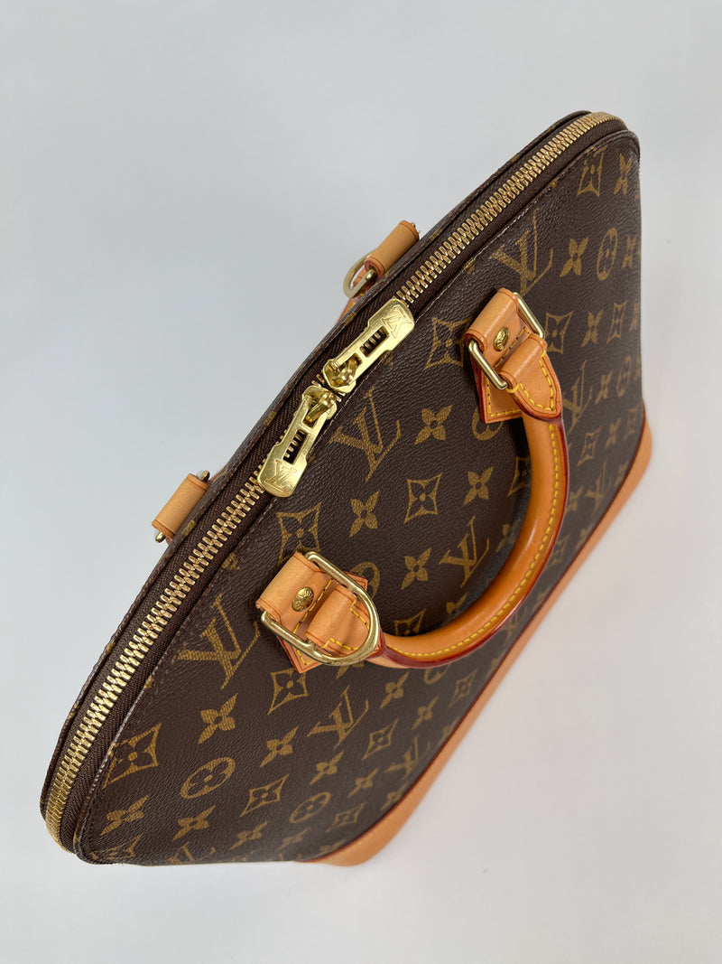 LOUIS VUITTON - ALMA PM HANDBAG MONOGRAM CANVAS - YR 2001