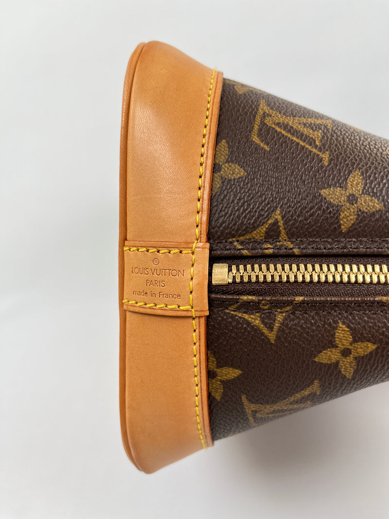 LOUIS VUITTON - ALMA PM HANDBAG MONOGRAM CANVAS - YR 2001